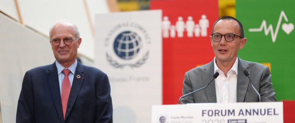 Guillaume Texier elected Chair of the UN Global Compact Network France